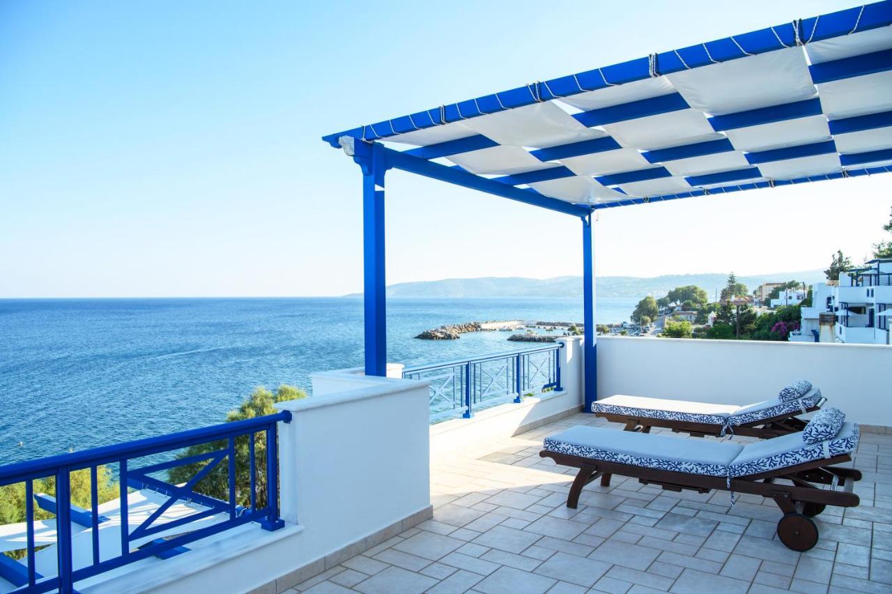 Aliki Studios Paralia Agias Foteinis Bagian luar foto