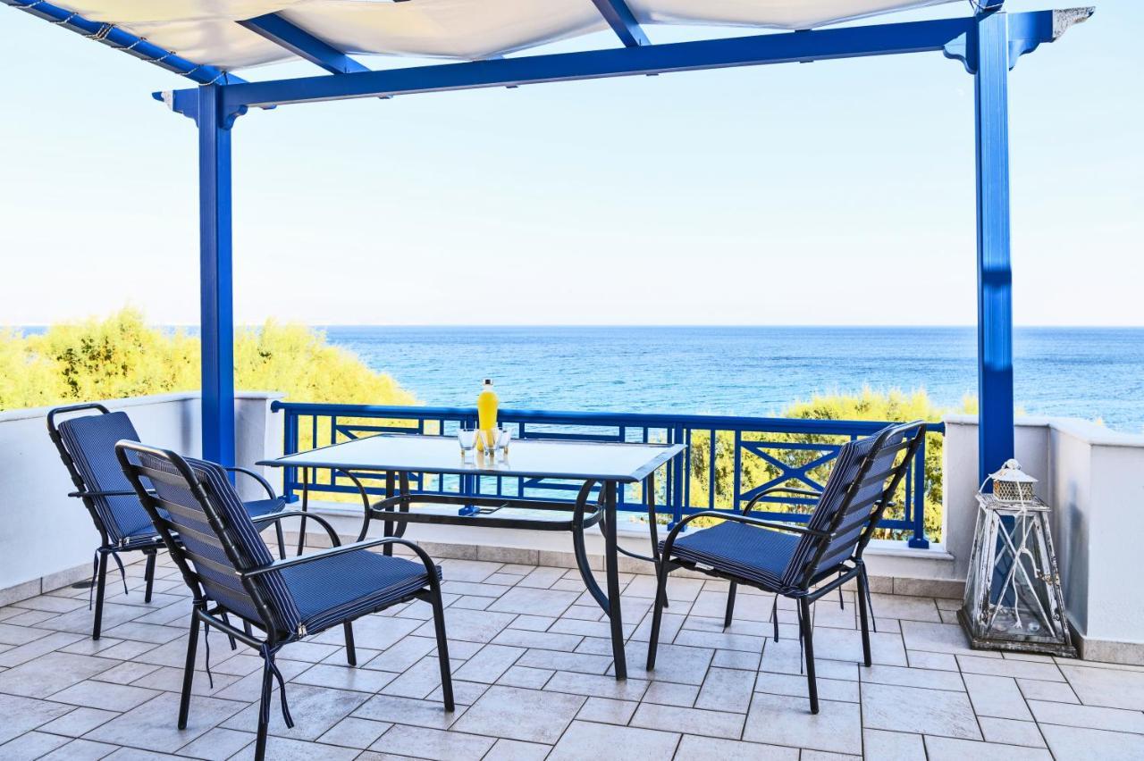 Aliki Studios Paralia Agias Foteinis Bagian luar foto