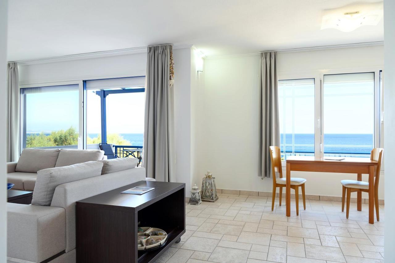 Aliki Studios Paralia Agias Foteinis Bagian luar foto